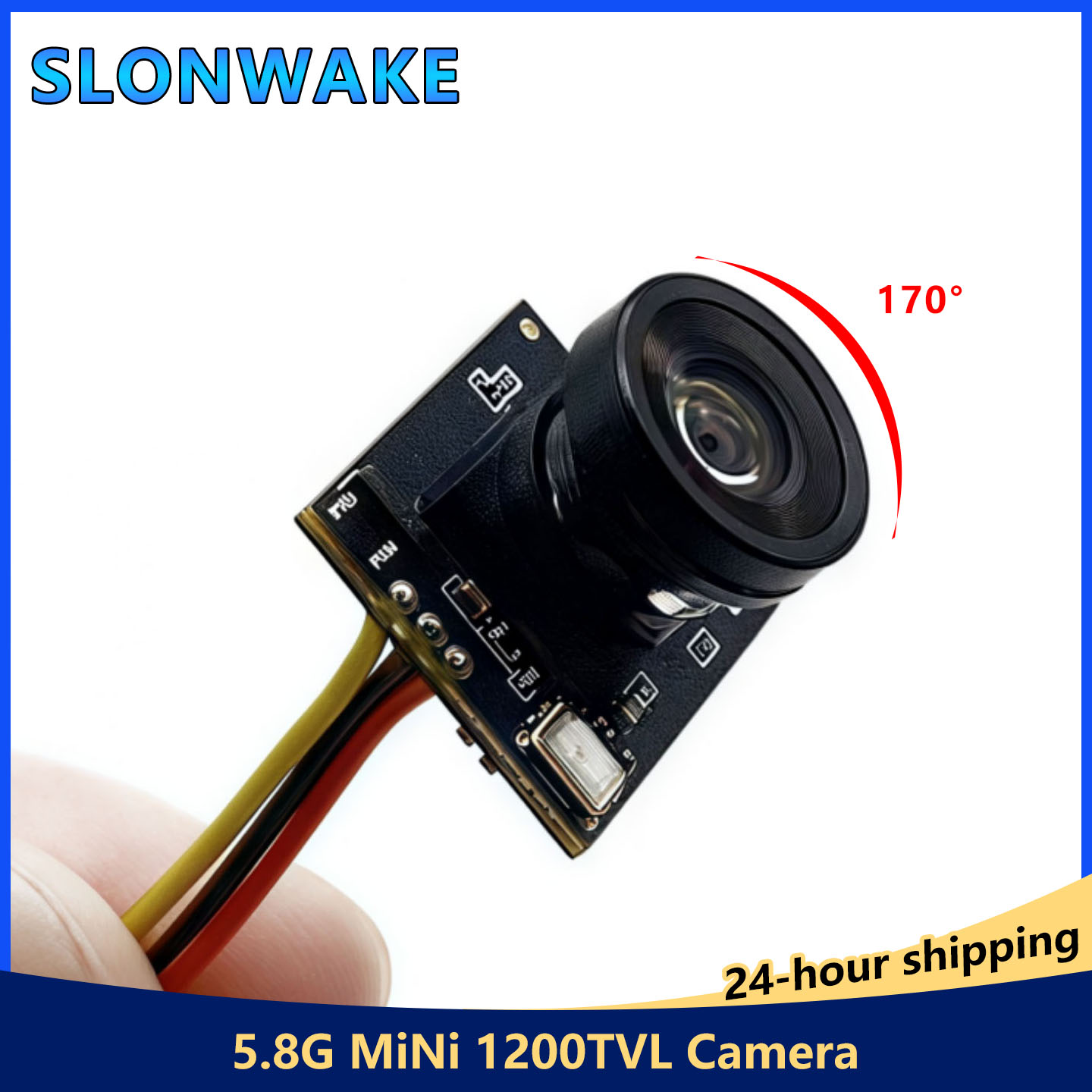 Drone Racing Camera - กล้อง SLONWAKE Ultra Mini 5.8G FPV